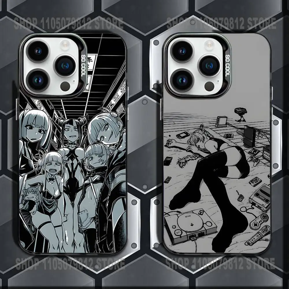 

Call Of The Night N-Nazuna Phone Case For iPhone 16,15,14,13,12,11,Mini,Pro,E,MAX Black Candy Matte Shockproof Cover