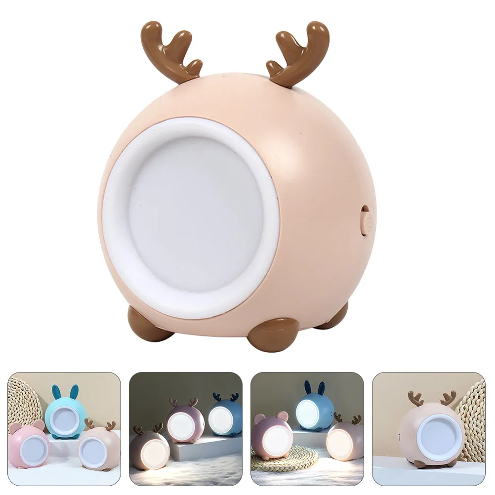 3D Light Touch Control 3 Color Changing LED Lamp USB Powered for Kids Room Bedroom Living Room Cafe Party Decoration