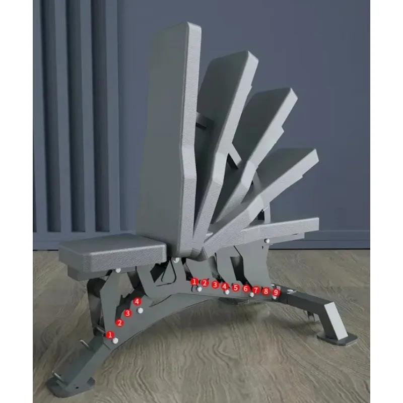 

NEW Commercial Workout Sit-up Exercise training bench gym fitness Press weight Lifting dumbbell quick adjustable bench