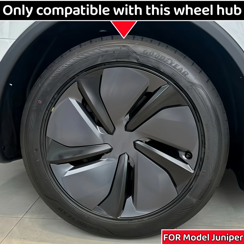 4PCS 19 Inch Wheel Cover Full Rim Protector For Tesla Model Y Juniper 2025+ Performance Replacement Hubcap Auto Accessories