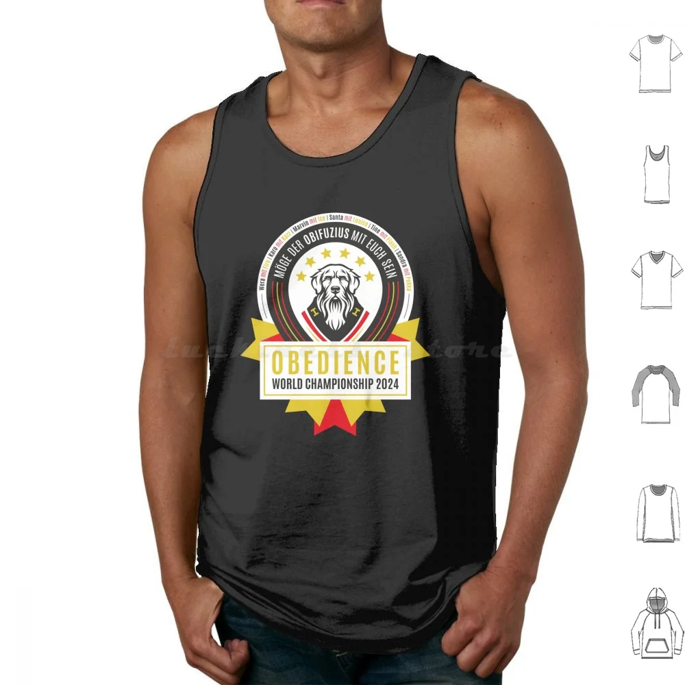 Obifuzius-Team Germany Obedience World 2024 Tank Tops Vest Sleeveless Obifucius Obedience Obedience World 2024 World
