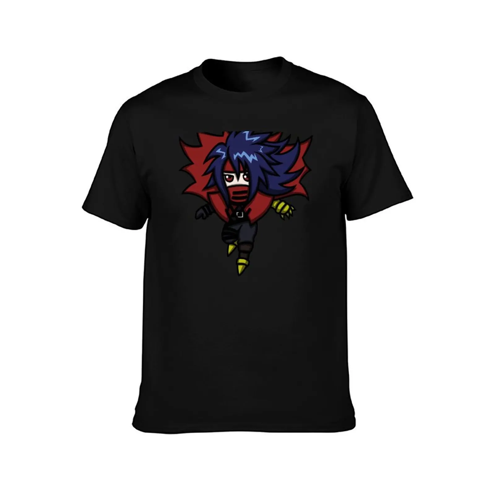 Chibi Vincent Floating Jumping Down T-Shirt Casual All Match Short Sleeve T-Shirt