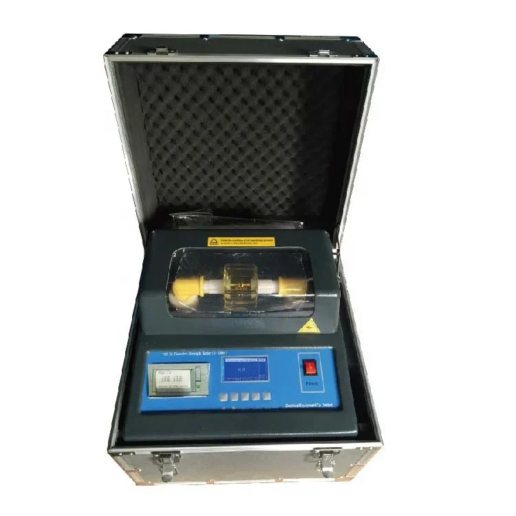 Mobile 80kv Power Transformer Oil Bdv Tester Dielectric Strength Testing Equipment Oil Breakdown Voltage Tester