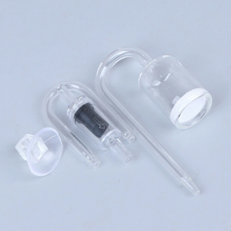 

Мини-диффузоры CO2 из акрила для аквариумов, очистители углекислого газа ​ U-образные трубки малого размера для аквариумов, живых растений и товаров для животных