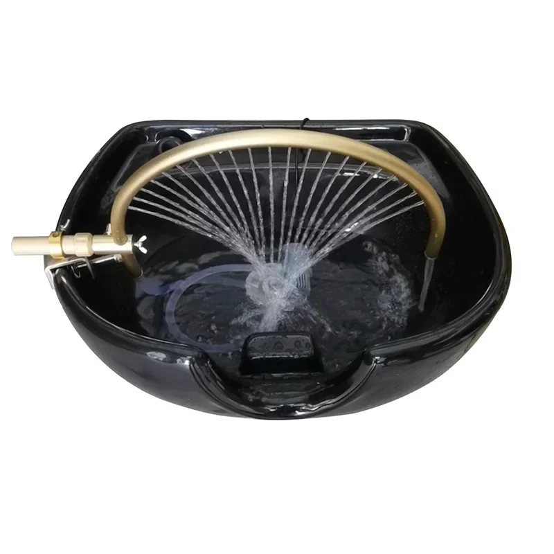 Salão Cabelo Rubor Cama Chá Móvel Bran Água Circulação Cabeça Terapia Dispositivo Cabelo Lavar Cama Novo