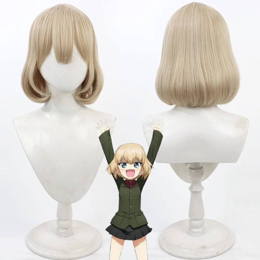 Ya Ge Anime Girls Und Panzer Katyusha Cosplay Wig Anime Reality Show Game Role-playing Wig Used For Anime Dance Parties