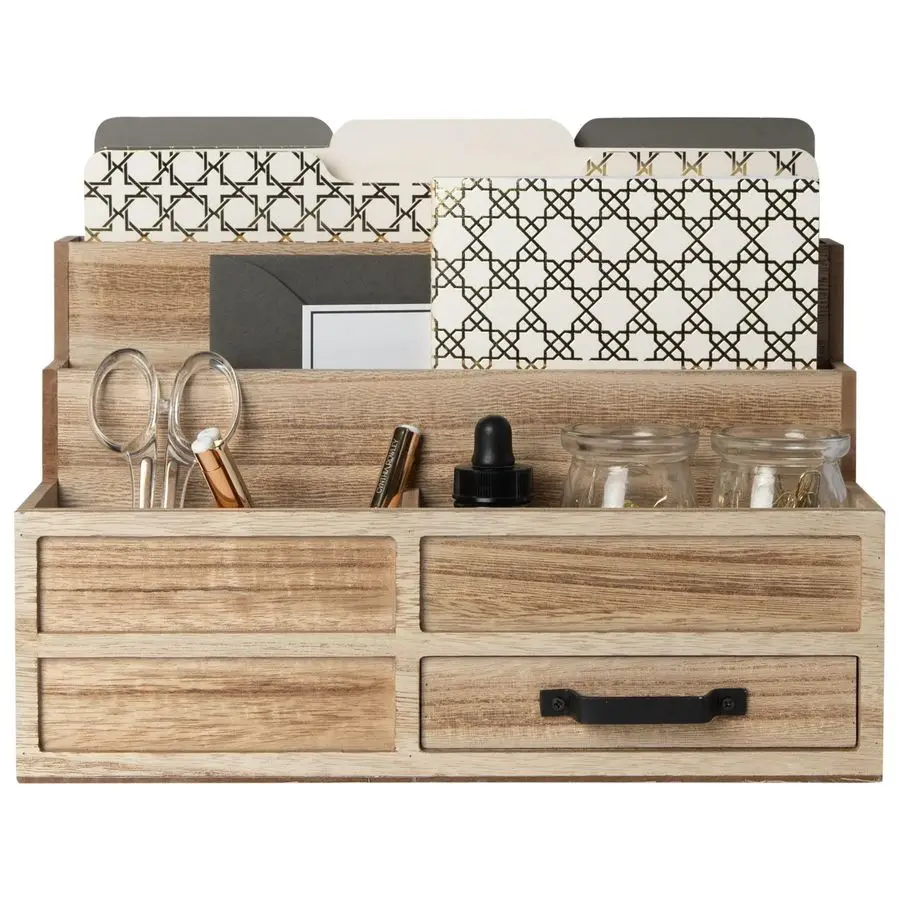 Natural Wood Mail O…