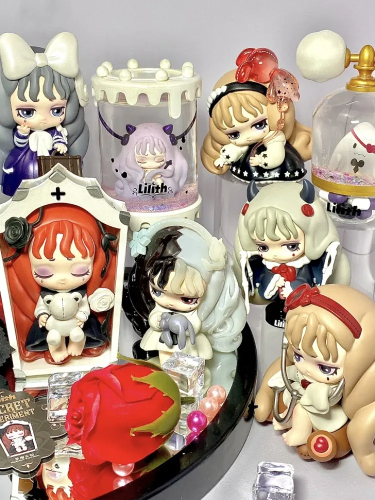 

Lilith Secret Experiment Series Blind Box Fun Cute Cartoon Girl Model Collection Desktop Decoration Girl Birthday Surprise Gifts