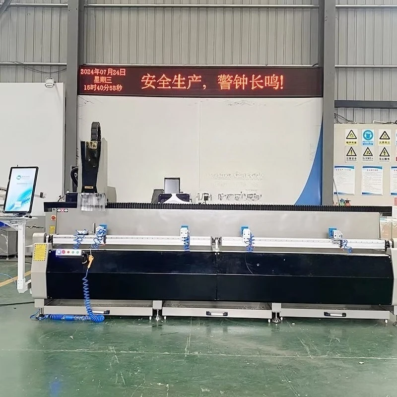 WEIKE CNC 3000mm Automatic 3 Axis Cnc Machine Aluminum Profile Drilling Milling Machine for Window and Door