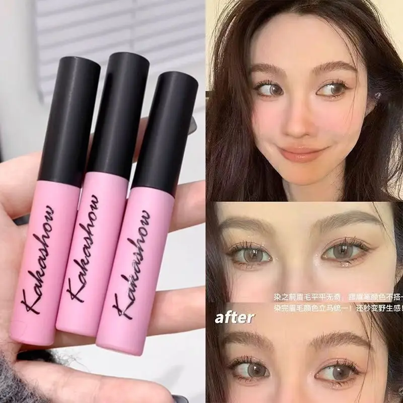 Korean-style eyebrow dye natural three-dimensional waterproof and sweat resistant lasting without blending without makeup supern