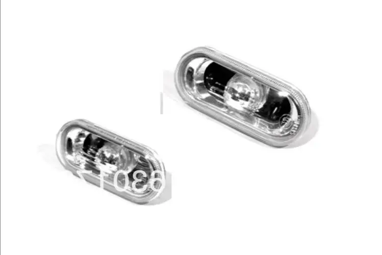 

Exquisite Show-Quality Pair Clear Side Marker Light Smooth Lens For Vw Volkswagen Jetta Bora Mk4