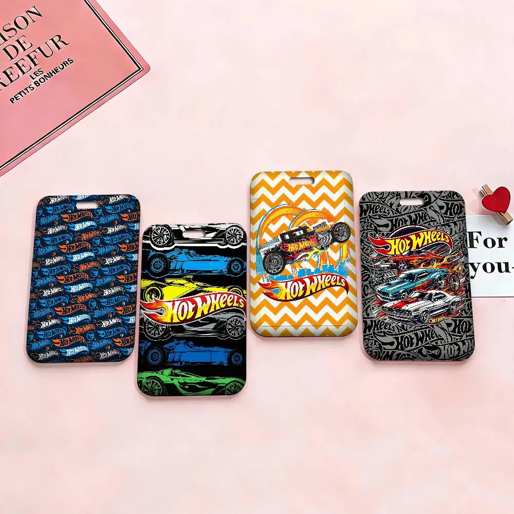 Super Car H-hot W-wheels Card Holder Company Staff Pass ID Work Card Holder Business Supplies