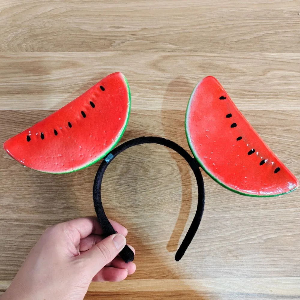 

Fashion Kawaii Simulated Food Hair Hoop Korean Style Tomato Fruits Headband Headwear Potato Vegetable Hair Bands Female/Girls