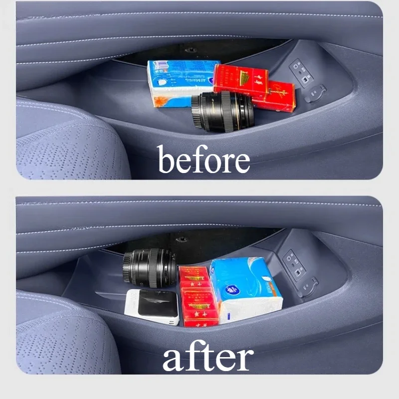 

Для BYD Seal 06 GT нижний ящик для хранения центрального управления, водонепроницаемый ящик для хранения из ТПЭ, автозапчасти, аксессуары для салона автомобиля