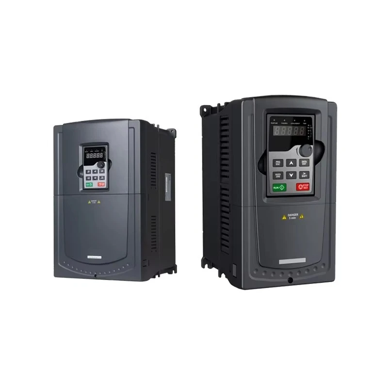 Three-phase IP65 INVT solar inverter series with solar panels