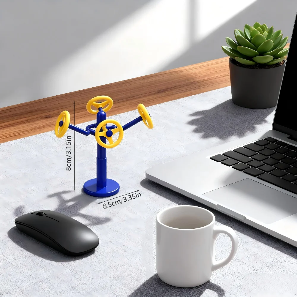 1-Set 1/12 Scale Micro Park Fitness Equipment Decor - Office Desktop Ornament | Miniature Prop for Micro-Space Arrangement