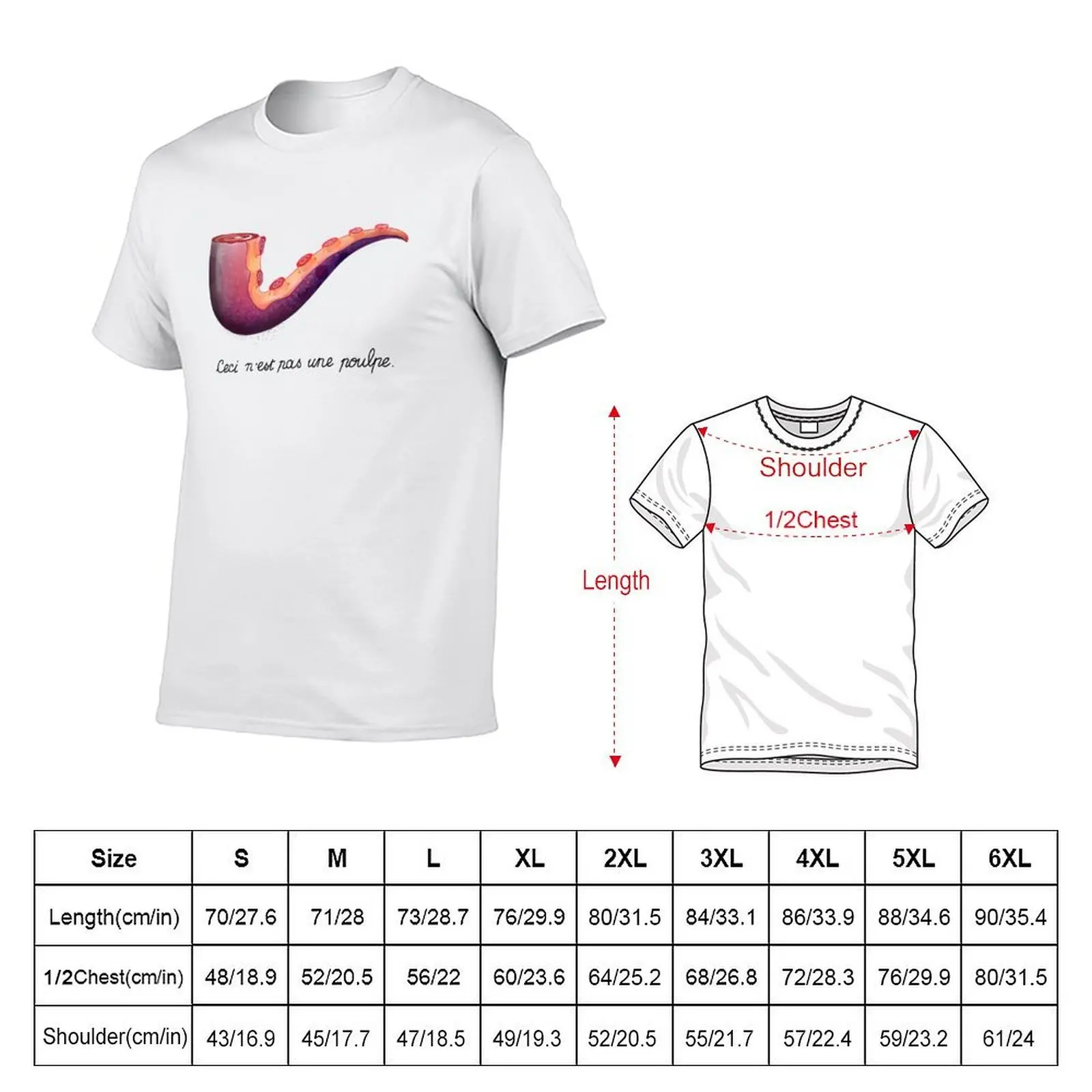 العلامة التجارية poulpe قمصان عالية n'est t الفاخرة رجل تي شيرتات قطن une Ceci تي شيرت باس رجل تي شيرت مصمم جودة
