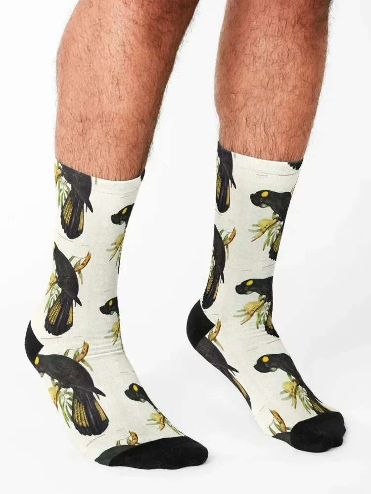 جوارب كوكاتو سوداء للكاحل للهالوين للأطفال جوارب كروسفيت للنساء والرجال #3