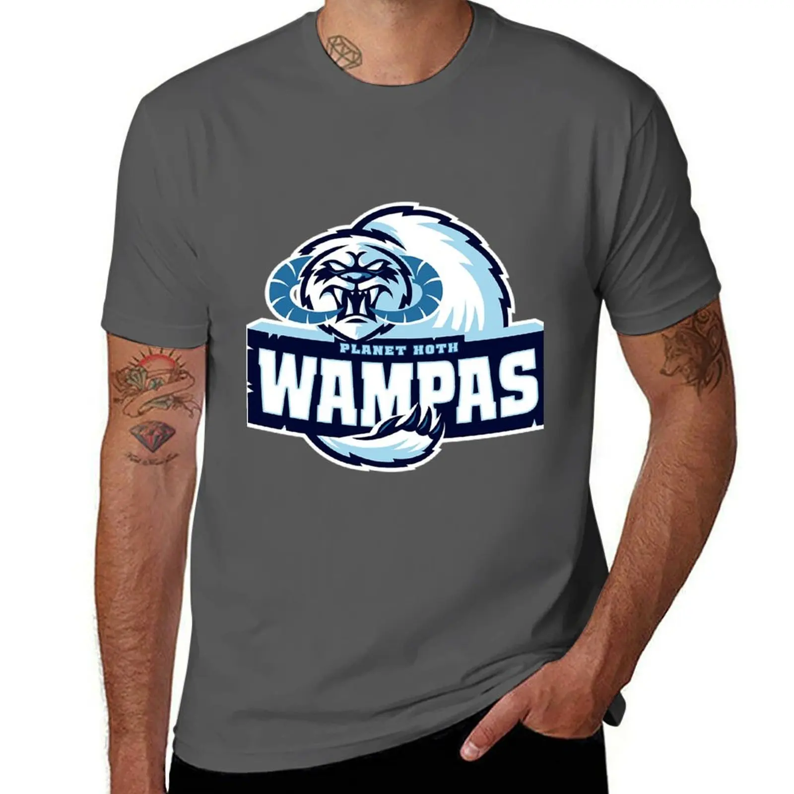 

Planet Hoth Wampas T-Shirt Casual Basic Short Sleeve T-Shirt
