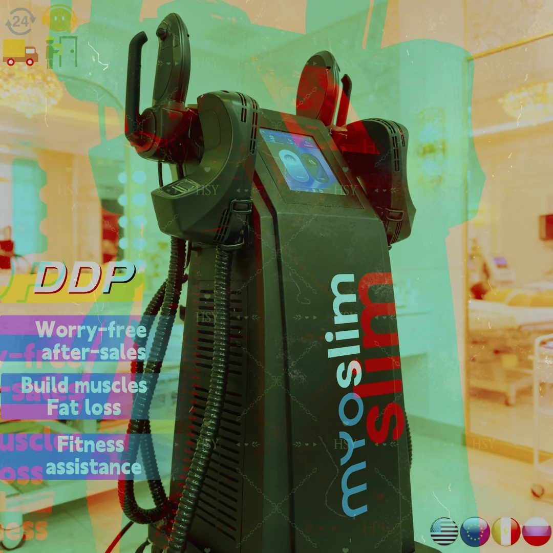 

Hi-emt Ems Body Sculpt Muscle Building Machine Neo Rf Fat Burning Abdominal Sculpting 15T 6500W Weight Lose Muscle Machine