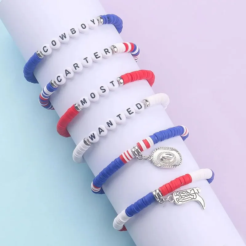 6 Pcs Western Brace…