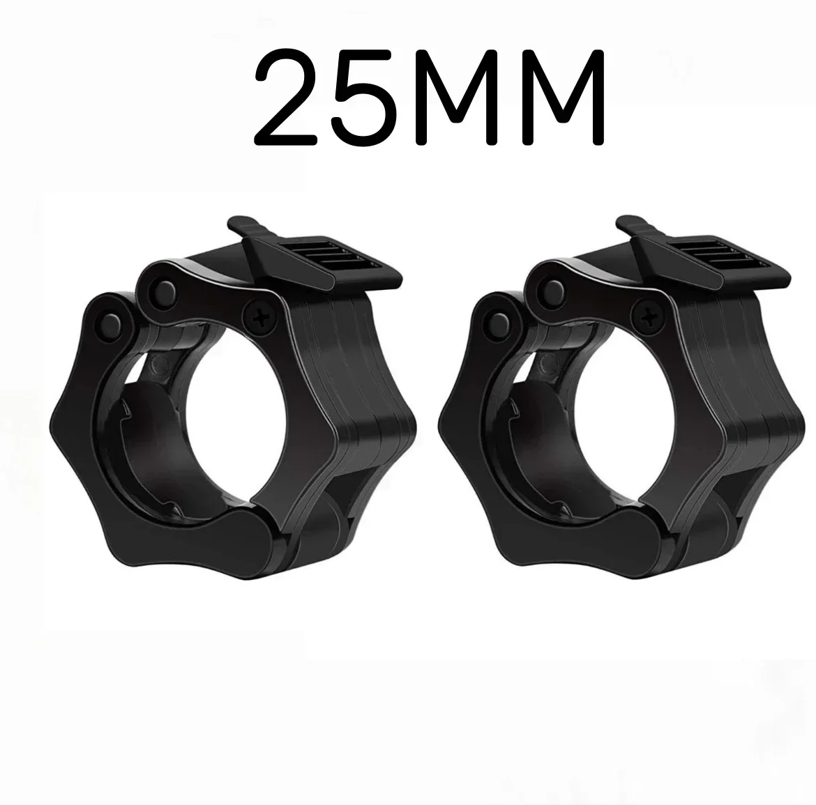 Barbell Collars – Quick-Release Clamps, Pair