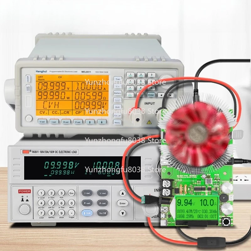 

High Power Digital Display Electronic Adjustable Constant Current Load, Battery Capacity Detector Aging Discharge Usb Tester