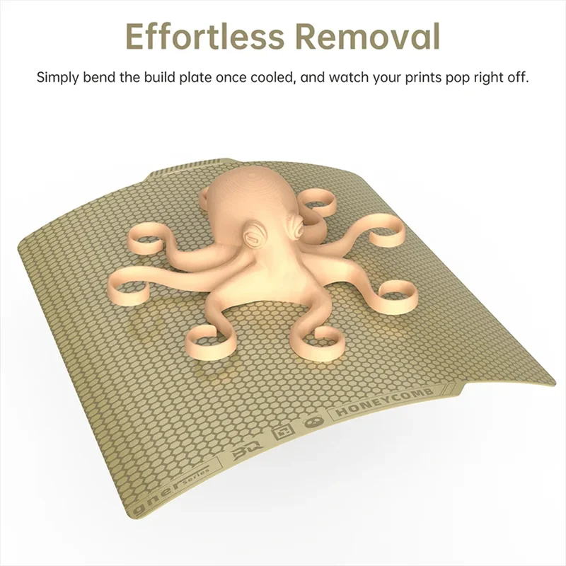 

2025 New-BIQU Panda Buildplate Designer Series Dual-Textured 3D Printing Build Plate Honeycomb & Houndstooth For Bambu X1/P1/A1