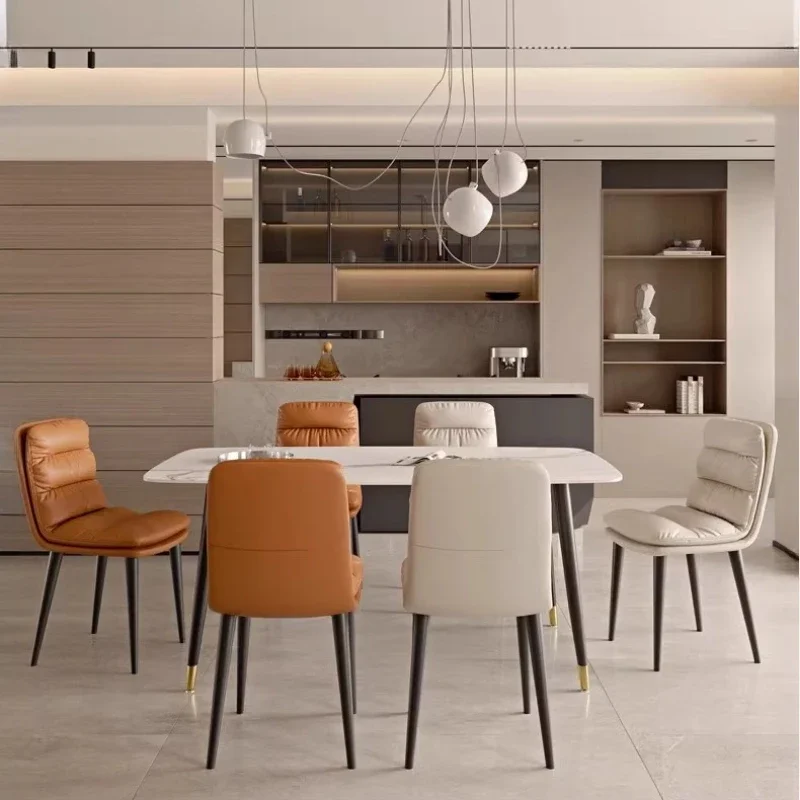 Modern Nordic Dining Chair Office Luxury Entryway Italian Dining Chair Mobile Retro Replica Outdoor Wood Muebles Home Furniture