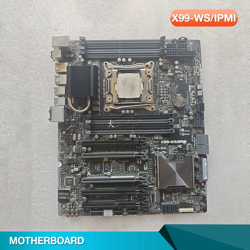 

X99-WS/IPMI graphics workstation motherboard M.2 supports V3 V4