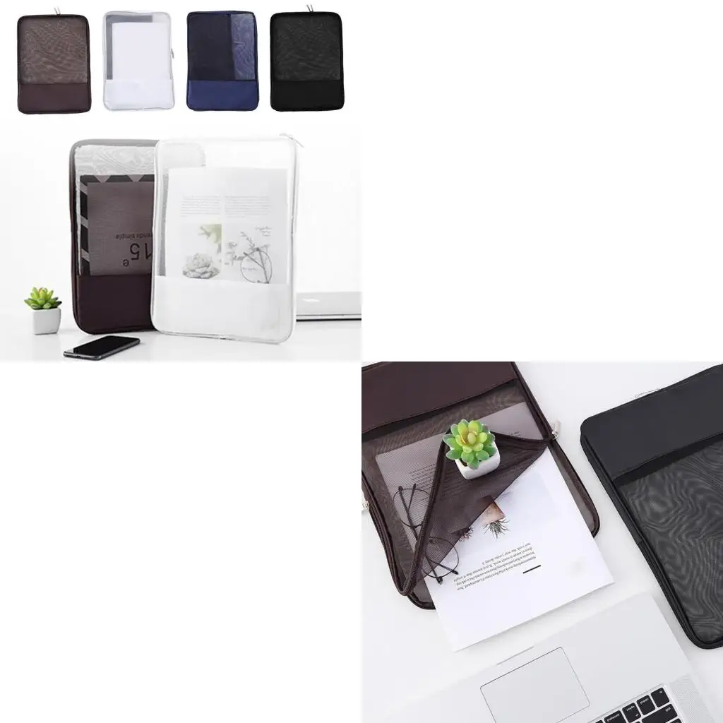 

File Folder File Organiser Zippers Document Folder Mesh File Bag Document Bag