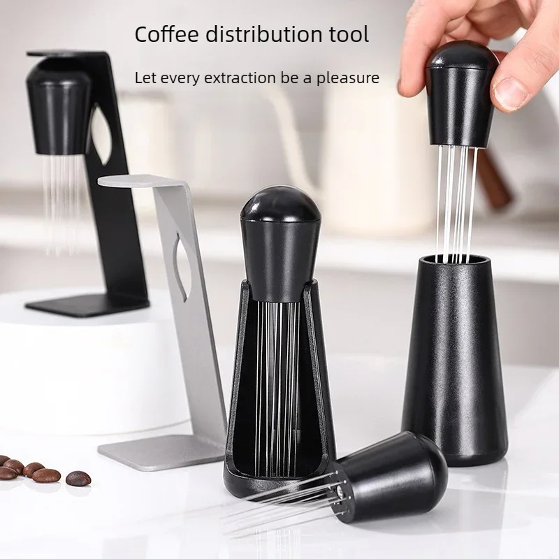 High-end Coffee Coffee Stirrer Needle Espresso Powder Stirrer Distributor Leveler WDT Tools Distribution Barista Accessories