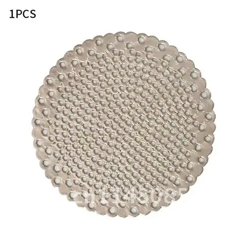 

PVC Round Placemat Hibiscus Flower Dining Table Mats Bronzing Pads Anti-scalding Insulation Mat Kitchen Hotel Restaurant Decor