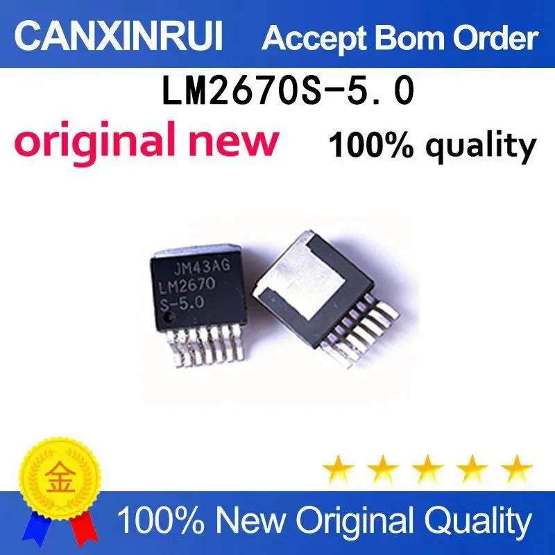 5pcs-100pcs）brand-new-lm2670s-50-to263-7-in-stock