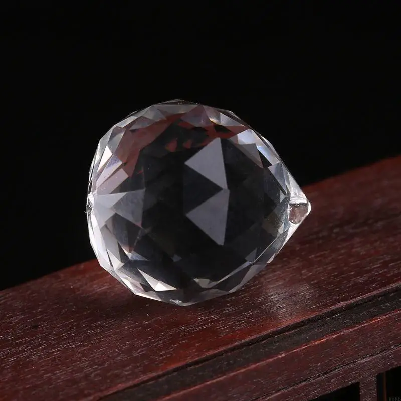 W8kb Clear Crystal Lamp Ball Prism Trang trí đám cưới 20 mm