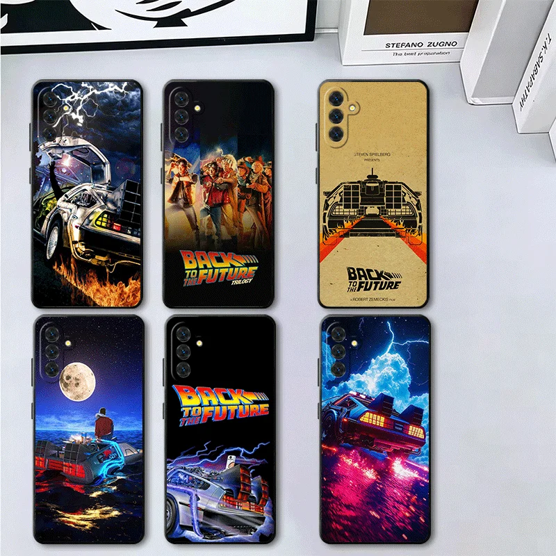 Back To The Future Soft Phone Case for Samsung A17 A37 A57 A16 A26 A36 A56 A15 A25 A35 A55 A14 A24 A34 A54 A13 A23 A33 A53 A52 A