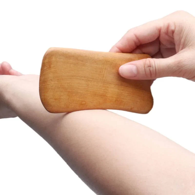 Wood Trigger Point Massage Gua Sha Tools,Professional Lymphatic Drainage Tools,Wood Therapy Massage Tools for Back Leg Hand Face