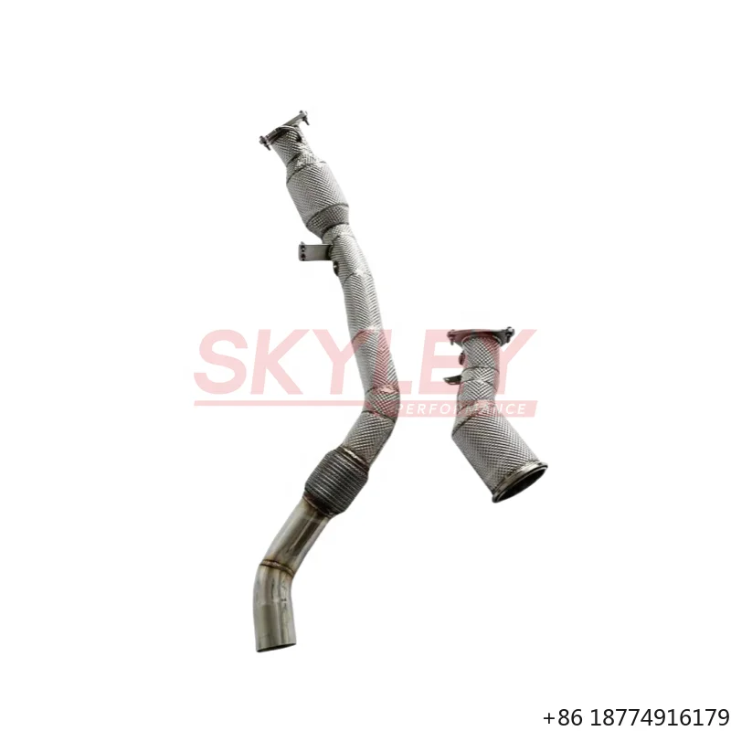 

Передняя труба и катализаторный даунпайп для Defender L6 3.0T