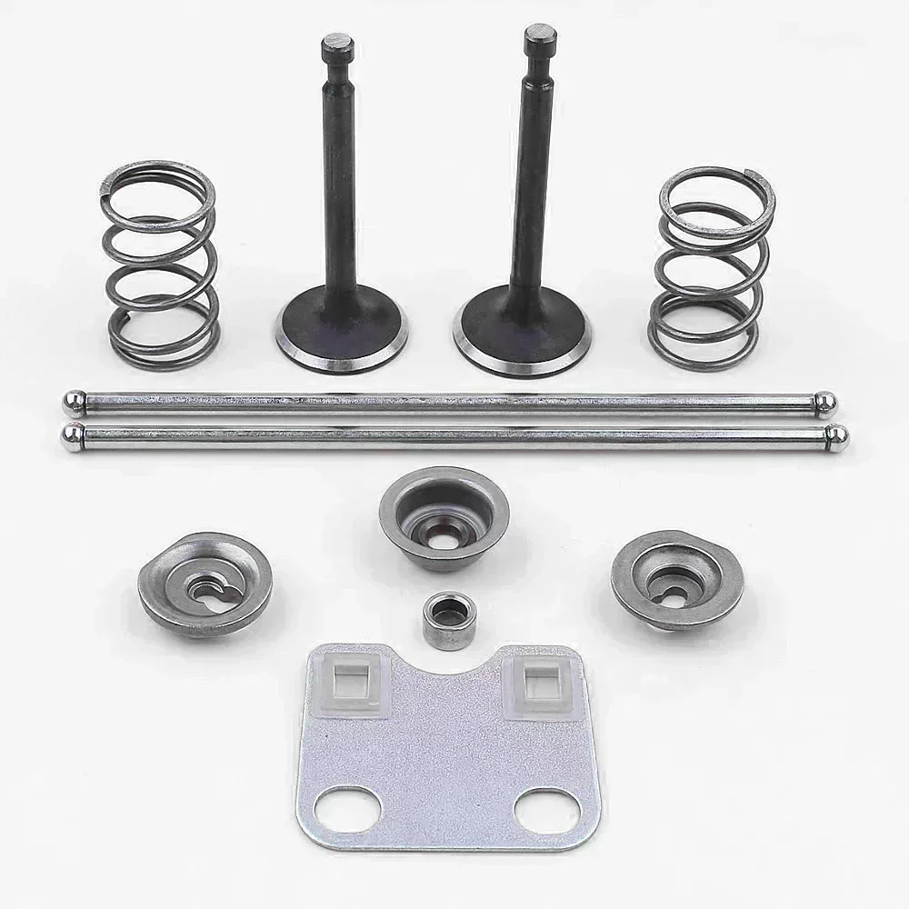 Engine Intake Exhaust Valve Kit Push Rod Guide Plate Parts For Honda GX200 5.5HP 6.5HP Chainsaw Engine 14791-ZE1-010