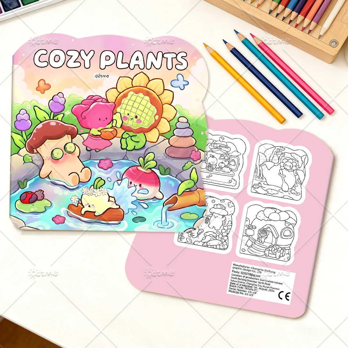 Cozy Plants Adult Coloring Boo - Adult Coloring Book Stress Relief ulasan dan harga