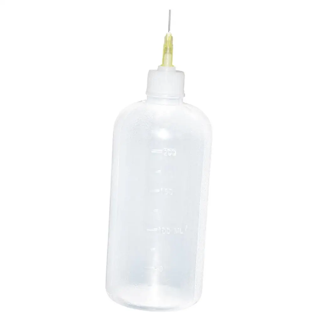 Precision Fine Tip Squeeze Glue Bottle Applicator for DIY Crafting Paint and Paper Quilling Projects