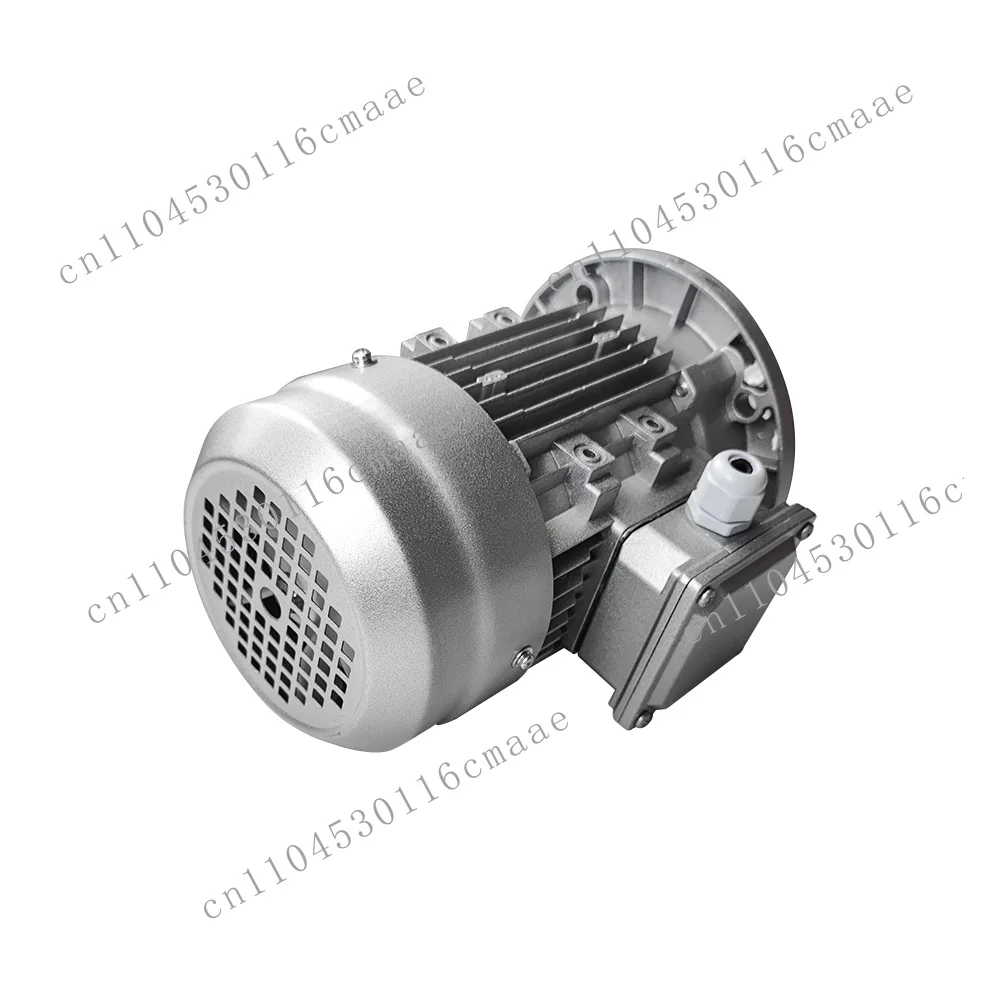 Aluminum shell three-phase asynchronous motor 380V small gear motor, suitable for machine tool bench drill production line