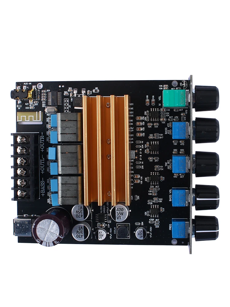 

100W * 2+200W High-power TPA3221 Digital Amplifier Board Class D HIFI Fever 2.1 Channel