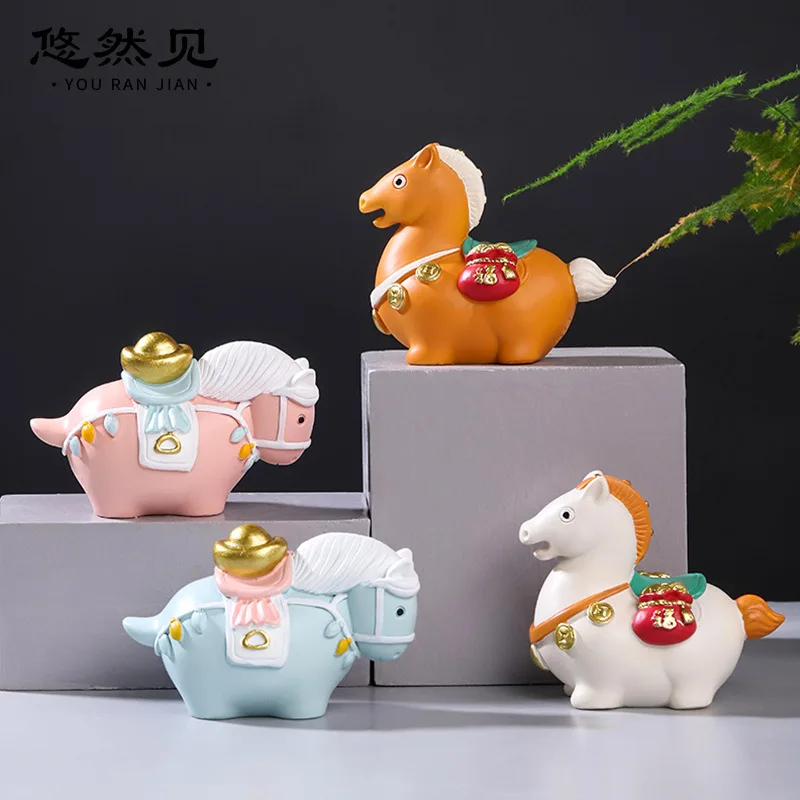 

Tang Sancai Creative Gift Desktop Decoration Resin Ornament