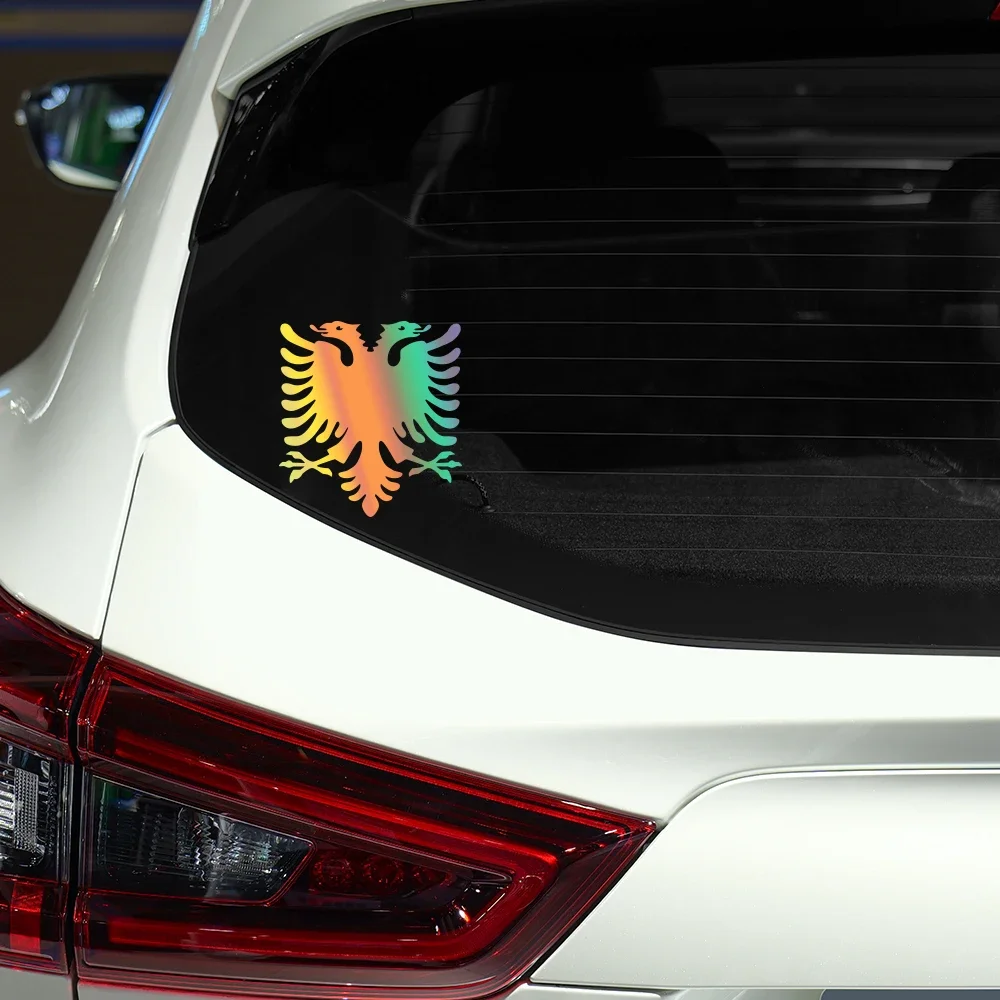 

Double Headed Eagle Car Sticker Truck Bumper Car Rear Window Whole Body Waterproof Vinyl Decal Auto Decor Accessories