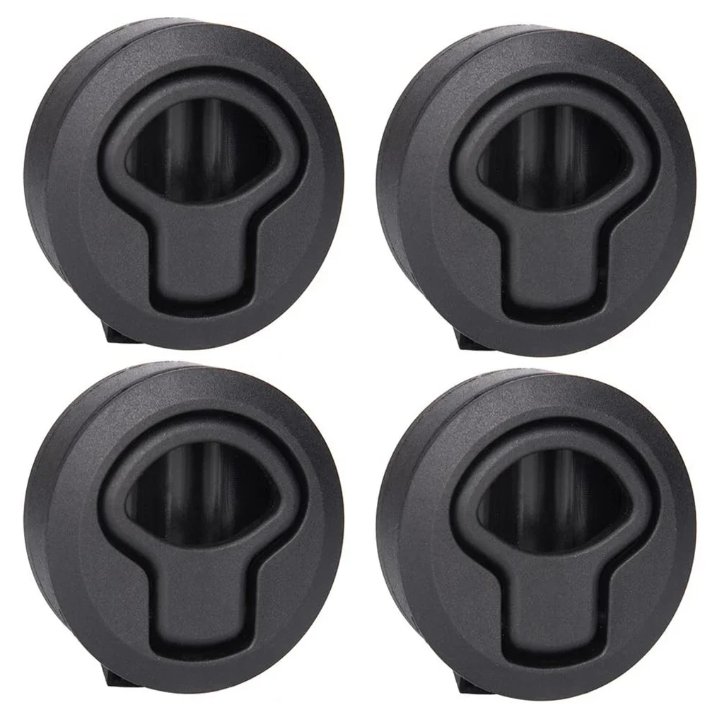 

4 шт. пластиковых врезных замков-защелок для яхт, морских судов, палубных ящиков, круглых крышек для лодок, морские аксессуары