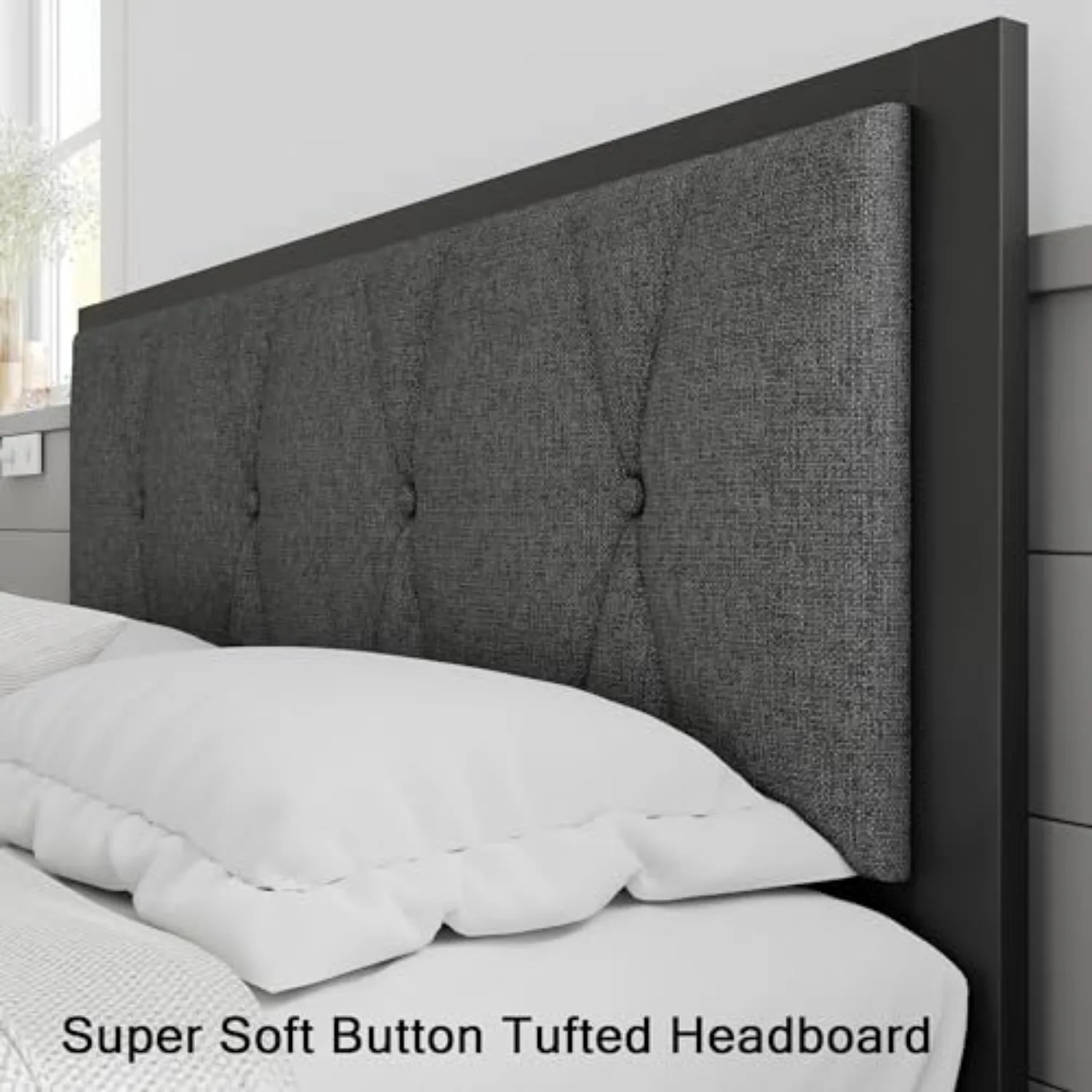 Queen Metal Platform Bed 3