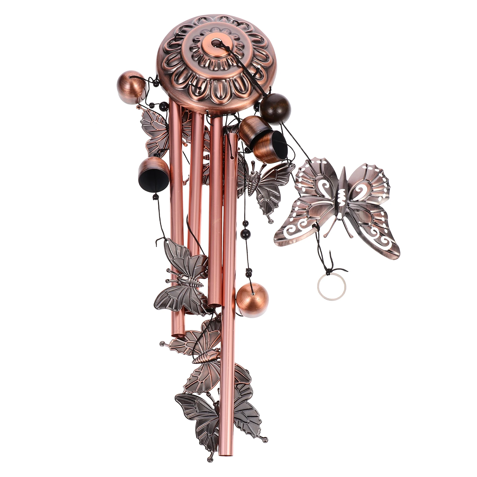 

Retro Iron Decor Metal Animal Vintage Home Office Balcony Gifts Retro Metal Animal Wind Chime Hanging Wind Chime