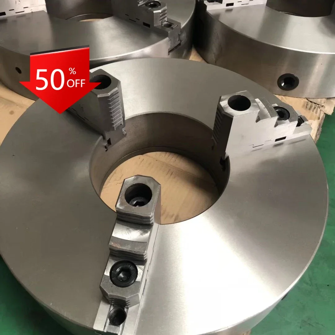 3 Jaw Chcuk Reversible Jaw Lathe Chuck Manual 3 Jaw Self-centering Chuck K11500A Machine Tool Accessory for Bench Lathe