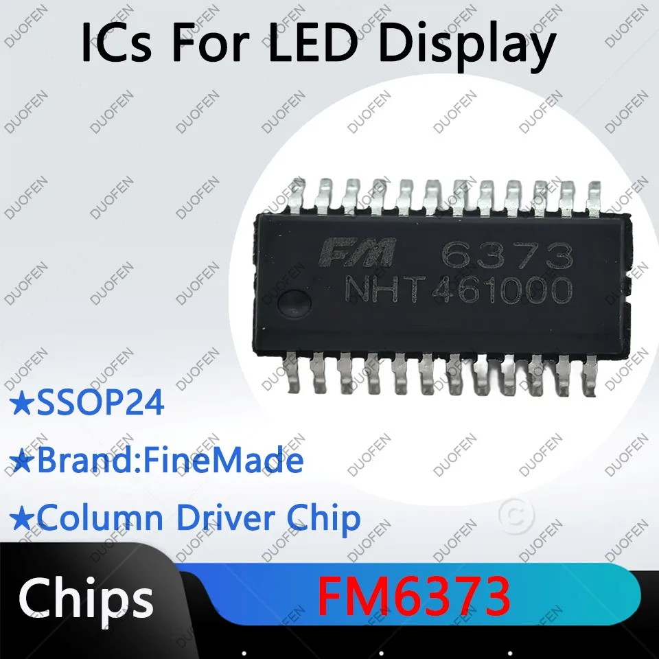 

FM6373, FM6373C, FM6124DJ, Колонные ИС, ИС драйвера для светодиодного дисплея